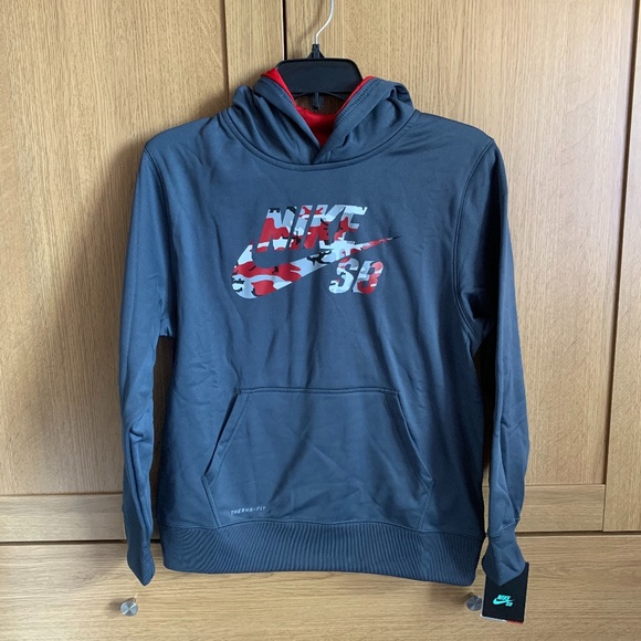 nike sb grey sweatshirt